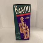 Vintage BANDU Wood Block Stacking Game - 100% Complete - Milton Bradley - 1991