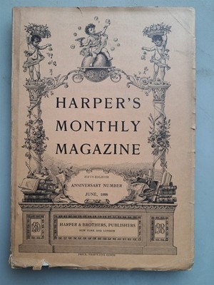 Harpers Monthly Magazine - June 1908 Issue Howard Pyle Illus.