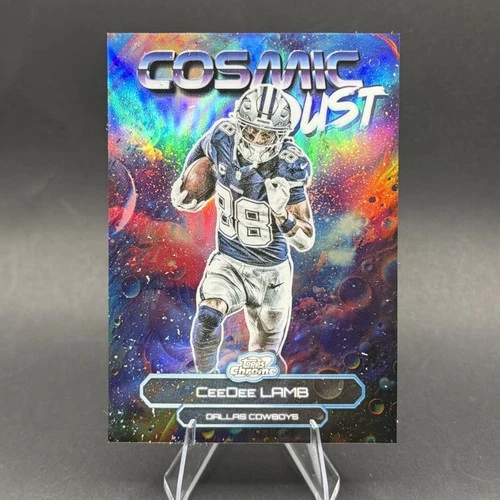 2025 Topps Cosmic Chrome CeeDee Lamb Base (RAW)
