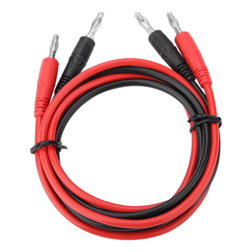 Multimeter Testing Cable Durable 4mm Banana Plug Leads For Lab Testing GF