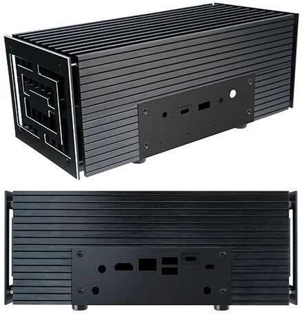 Akasa Turing FX Gehäuse (für Intel NUC10ixFNH / NUC10ixFNK, Lüfterlos)