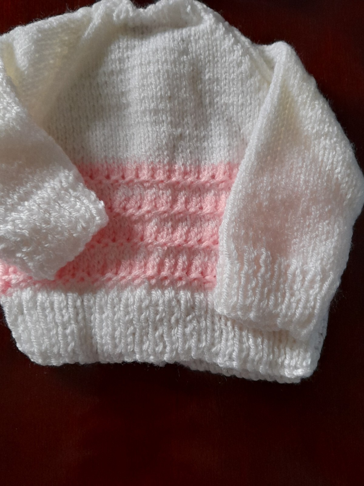 NEW 4 HAND KNITTED BABY CARDIGANS03MTHSSOFT ACRYLIC WOOLPRETTY