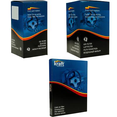 KRAFT Inspektionspaket Filtersatz für Rover 200 Hatchback 220 SDi 400 Honda