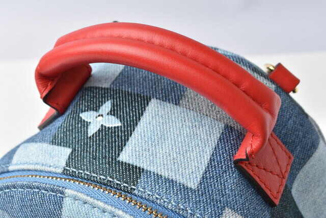 Louis Vuitton Backpack Mini Shoulder Bag Denim Monogram Palm Louis Vuitton Palm Springs Backpack Mini Review | Demi Bang main image 4