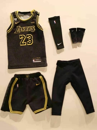 entidad Atticus jugador Camiseta personalizada 1/6 Lebron James Lakers negra mamba 23 Los Ángeles  NBA ft enterbay | eBay