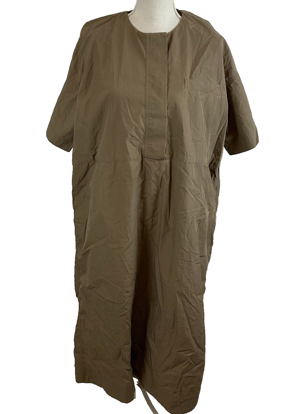 CO Dress M Essentials Button Front Oversized Shor… - image 1