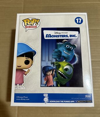 Funko POP! VHS Covers Monsters Inc Boo Hard Hat #17 Amazon Exclusive