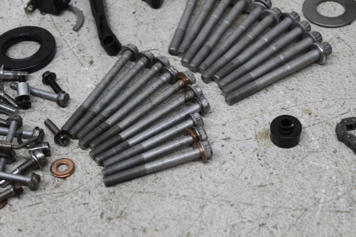 23 KAWASAKI NINJA ZX6R ZX636 PARTS AND HARDWARE NUTS BOLTS