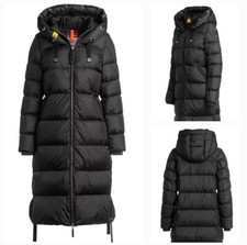 $845 Parajumpers Panda Hooded 700-fill Down Long Quilted Puffer Parka S Coat