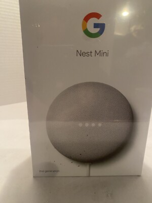 Google Nest Mini (2nd Generation) Smart Speaker - Chalk - Smart Home Product