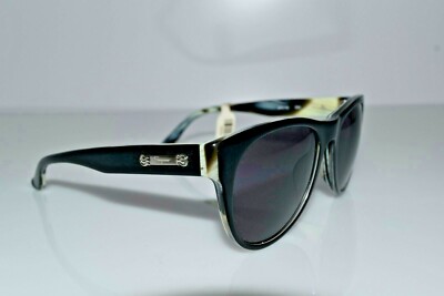 Salvatore Ferragamo Black and Silver Sunglasses Salvatore Ferragamo Silver and Black Men main image 3