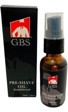 GBS Pre-Shave Oil SANDALWOOD ESSENTIAL OIL 100 All Natural for Sensitive Skin