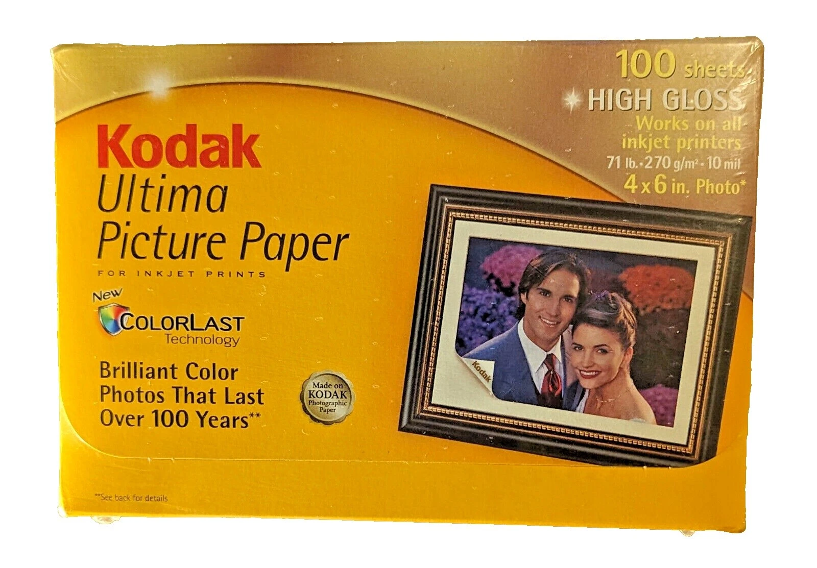 Kodak Inkjet Glossy Printer Photo Paper