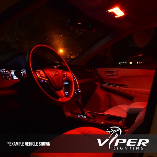 Red LED Interior Lights Package Kit for 2009-2018 Nissan GTR GT-R - Bild 4 von 7