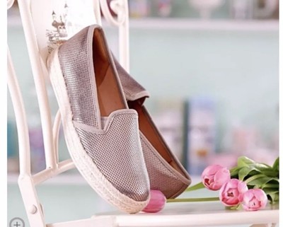 azella theoni espadrille flat