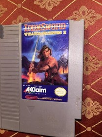 IronSword: Wizards & Warriors II (Nintendo Entertainment System, 1989) NES Cart