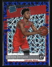 Devon Dotson 2020 Donruss Optic Blue Velocity #173 Baseball Card