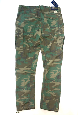 36X30 Polo Ralph Lauren Men's Slim Fit Camo Ripstop Cargo Utility