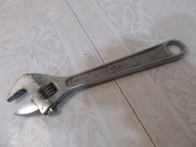 Vintage Proto #708 Adjustable 8 inch Wrench Made In USA (Z-1) | eBay