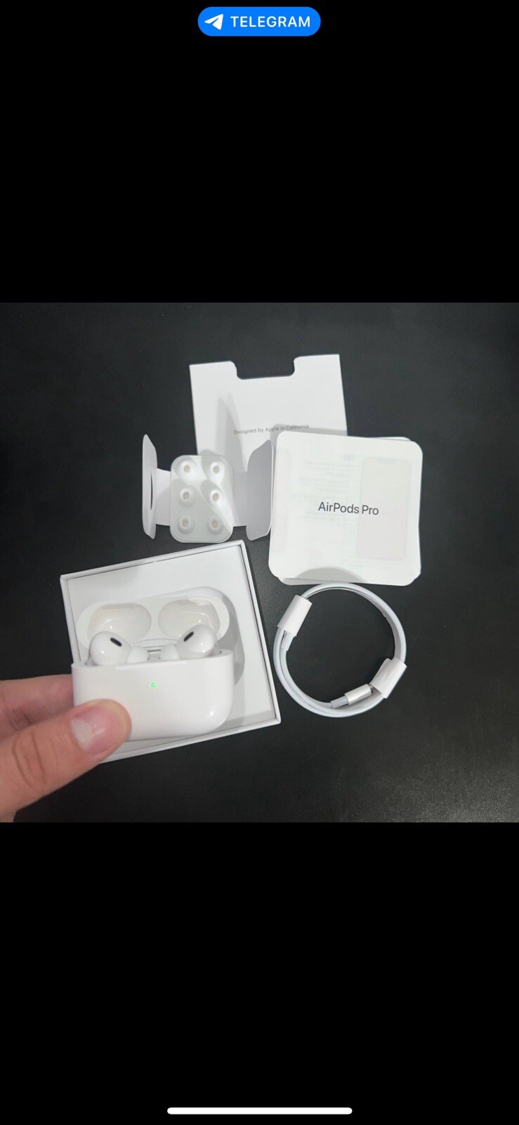 AirPods Pro 2nd Gen with Charging Case Free Fast Shipping-image