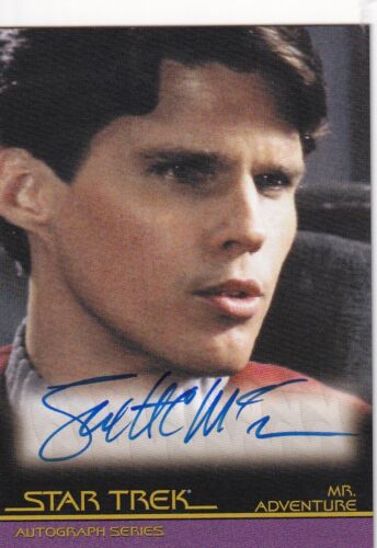Star Trek Movies Autograph Card A23 Scott McGinnis as Mr Adventure - Picture 1 of 2