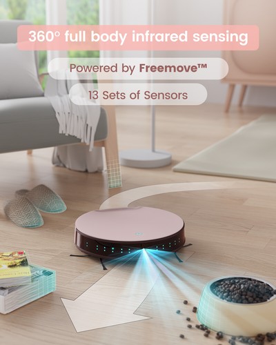 Lefant 4500Pa Robot Aspirapolvere Wi-Fi/App/Alexa Robot Aspiradora Robot Vacuum - Bild 3 von 9