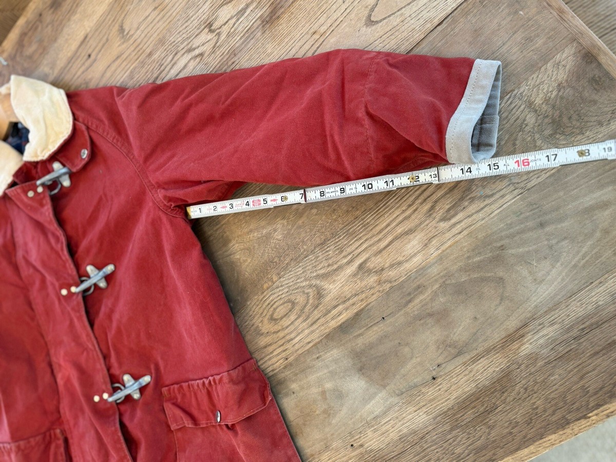 Vintage E. A. FAY Red Canvas Fireman