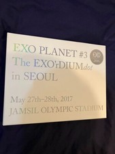 EXO Planet #3 The EXO'rdium dot in Seoul Jamsil OLYMPIC Stadium CD Photobook