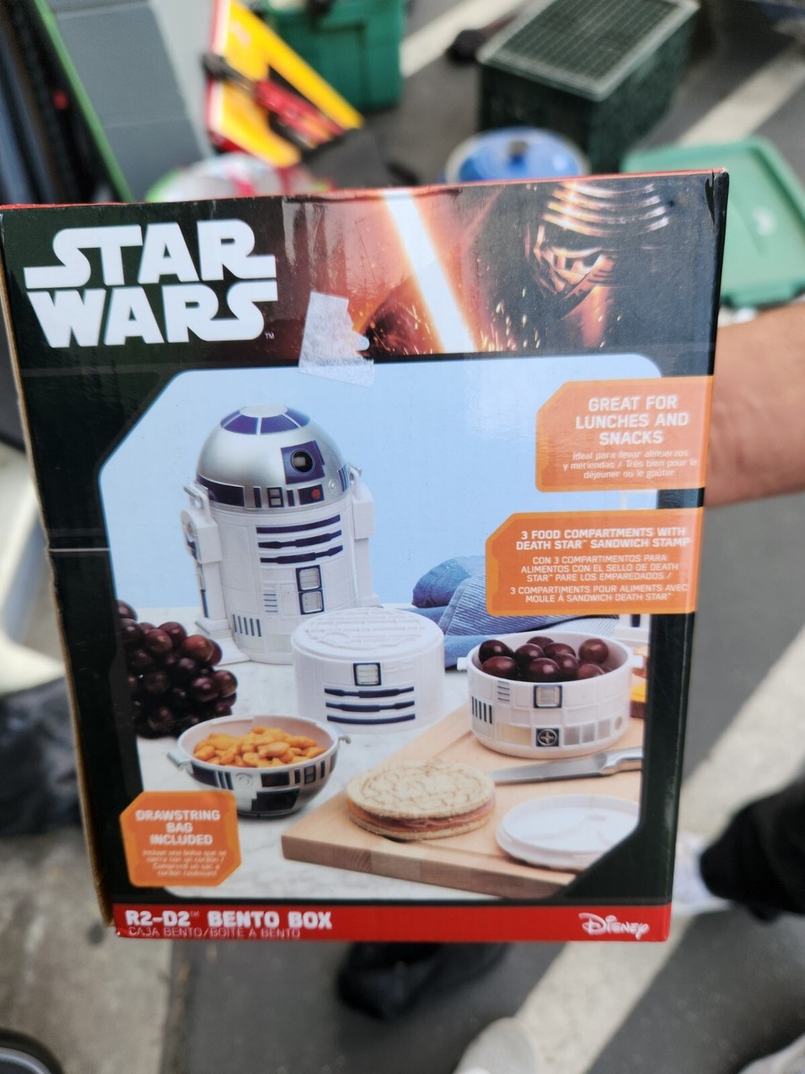 New ThinkGeek Disney Star Wars R2-D2 Bento Box Lunch Sandwich