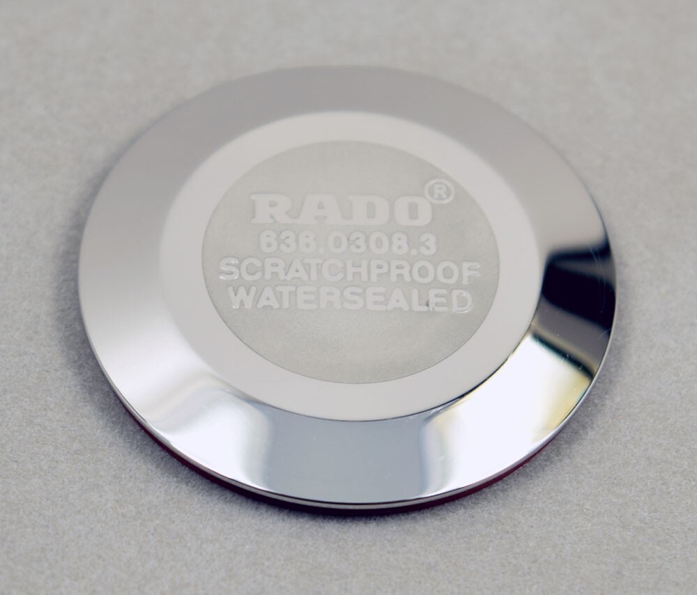 RADO Original 29 mm Men's Case Back Cover Cap Plate & Gasket