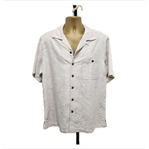 Chemise Carribean Joe Homme – Taille M – Saumon – Manches Courtes – Poche