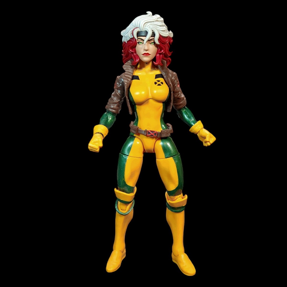Marvel Legends Custom X Men 97 Rogue Head 3d printed PAINTED