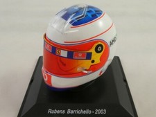 Spark Casco Helmet Rubens Barrichello F1 Ferrari 2003 1/5 SPARKED96