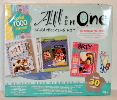 Wt Scrapbooking Kit 8 X 11 Format Album Kit Ebay