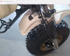 1983-1987 ATC200X STAINLESS STEEL FRONT BRAKE LINE