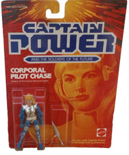 Captain Power Soldiers Of Future Corporal Pilot Chase Action Figure 1987 Mattel