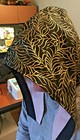 Festival/Club/Rave HOOD.Grounding/earthing/Shielding.Bamboo/Silver.Black w/Vines — photo 2