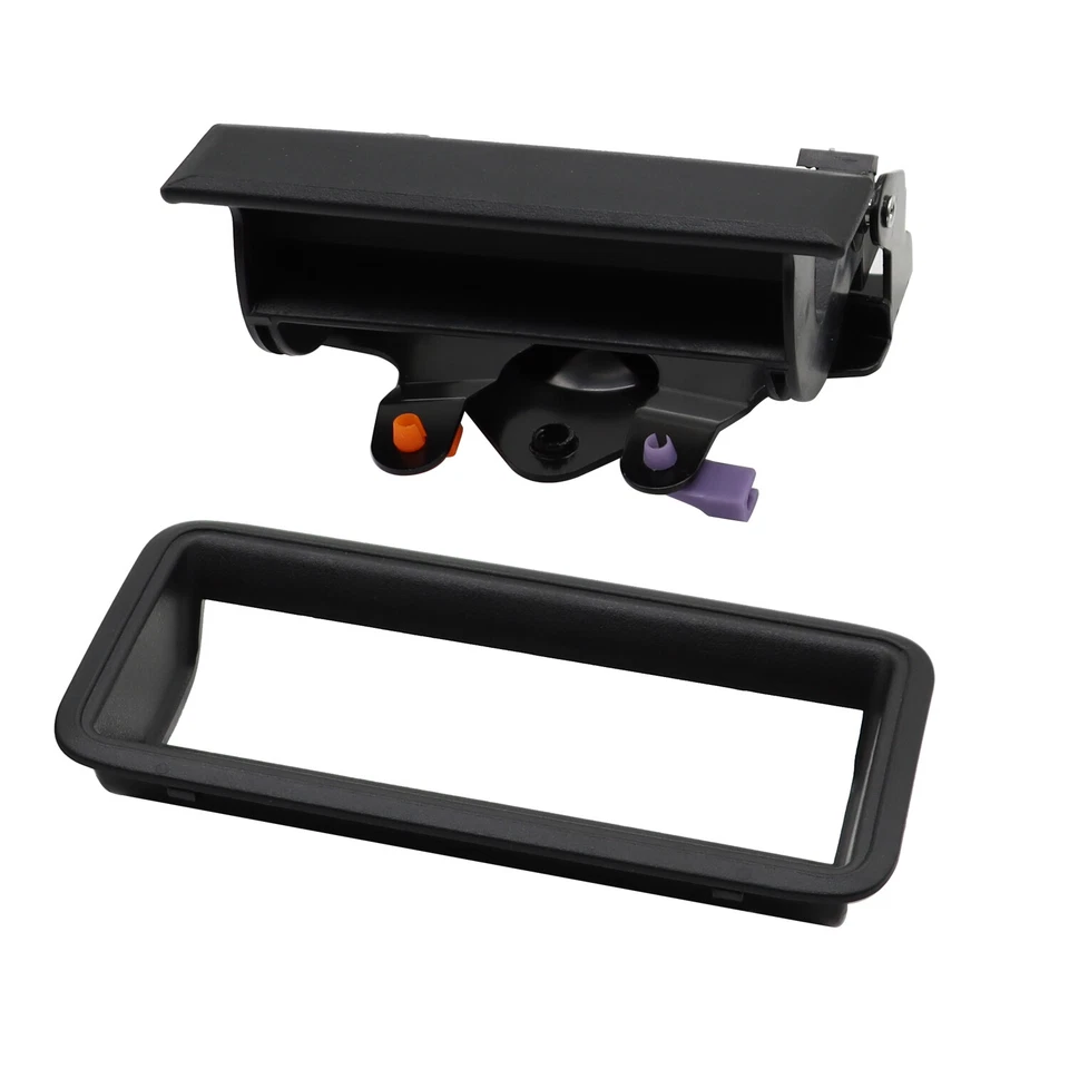 Manija y bisel del portón trasero para camioneta Chevrolet GMC C/K 1500 2500 3500 negra Foto 3 de 4