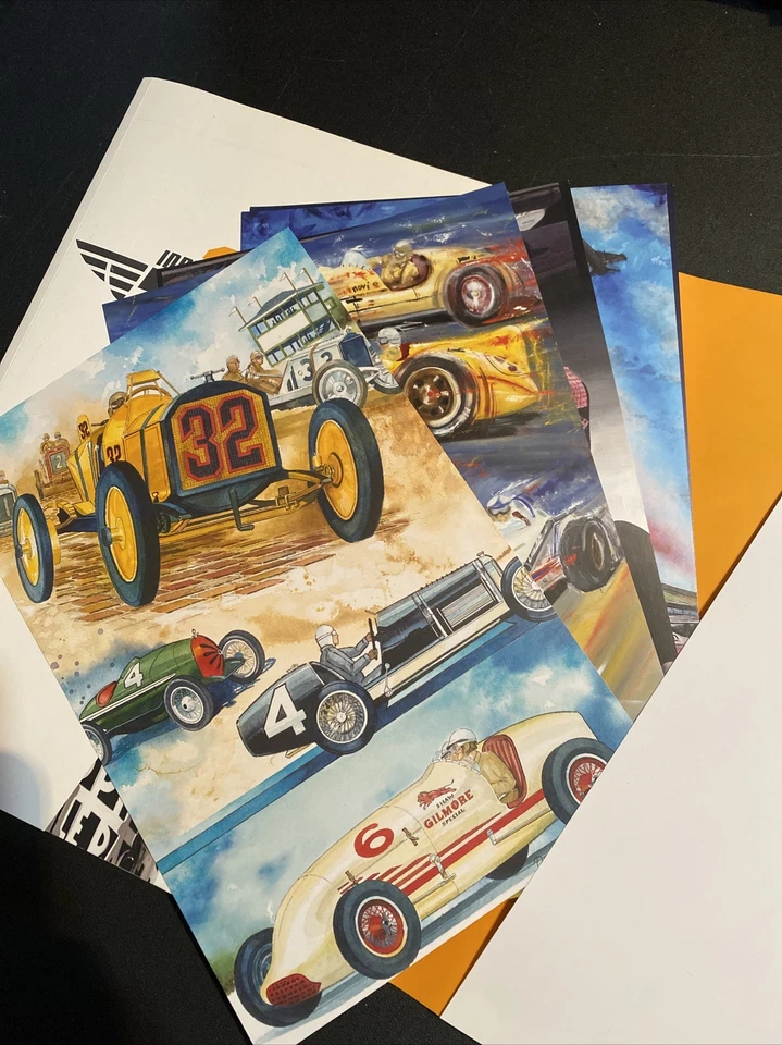 2016 Indianapolis 500 100th Running Program w / Starting Line-Up Hot Wheel Car - Image 3 of 4