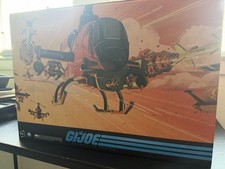 Hasbro G.I. Joe Dragonfly XH-1 Assault Helicopter with 4 Action Figures Boxed