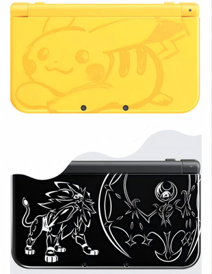 Nintendo new 3DS LL XL Console Region free Console With SD 32G + AC (Open box)