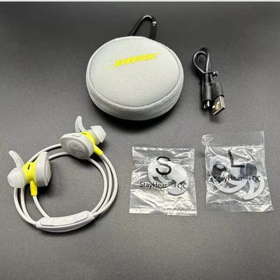 Bose SoundSport Wireless Bluetooth In Ear Headphones Earphones yellow gift