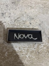 1969-74 Chevrolet Nova Dash Pad Emblem - 3 Long