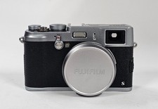#FUJIFILM Fuji X100S Silver 16.3M Digital Camera-Silver(7200 count)  S/N 00643