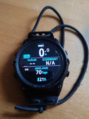 Shearwater Teric + 2 Sender Bungee mount - 5 Gase, TMX, CCR,Sidemount, gebraucht