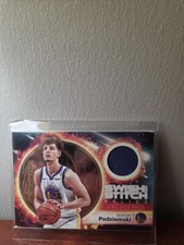 2025-26 Topps Swish and Stitch Relics Game-Used Brandin Podziemski Warriors #SS…