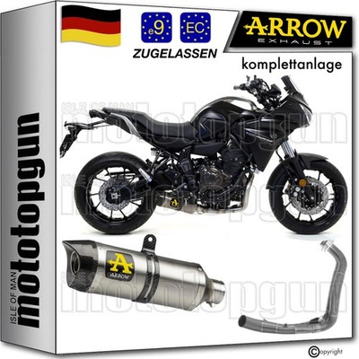 ARROW KOMPLETTANLAGE ZUGELASSEN KAT LOW THUNDER C YAMAHA TRACER 700 2016 16