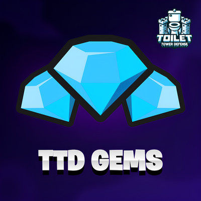   TTD Gems 10M - 1B   Toilet Tower Defense - Cheap | Fast Delivery 
