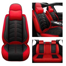 Car Seat Cover 5 Seats for Honda Civic , Premium Nappa Leather Sport Seat Cover