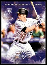 2017 Panini Diamond Kings Jordan Patterson Rookie Colorado Rockies #168